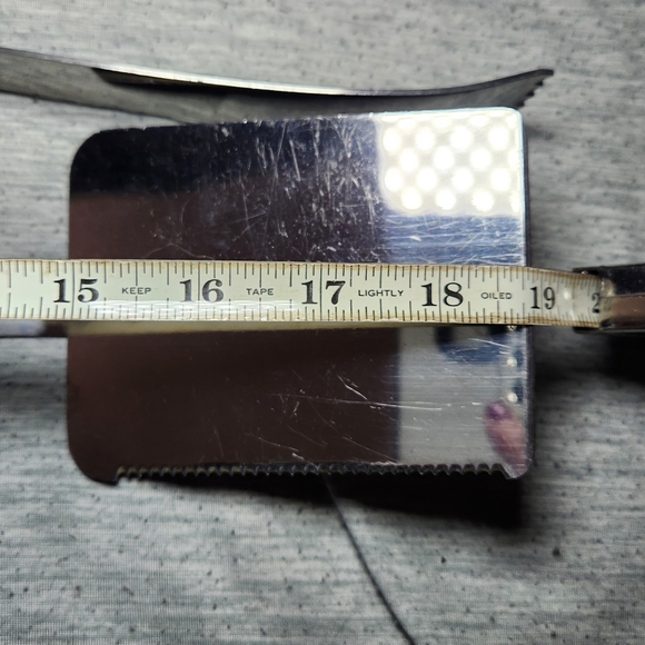 Mid Century Teak & Stainless Steel Barbecue 2 Piece Barbecue Set - Picture 5 of 6